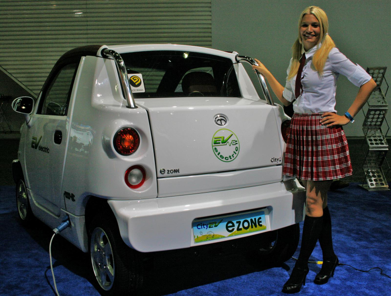 Illustration for article titled Booth Professionals of the 2010 Detroit Auto Show